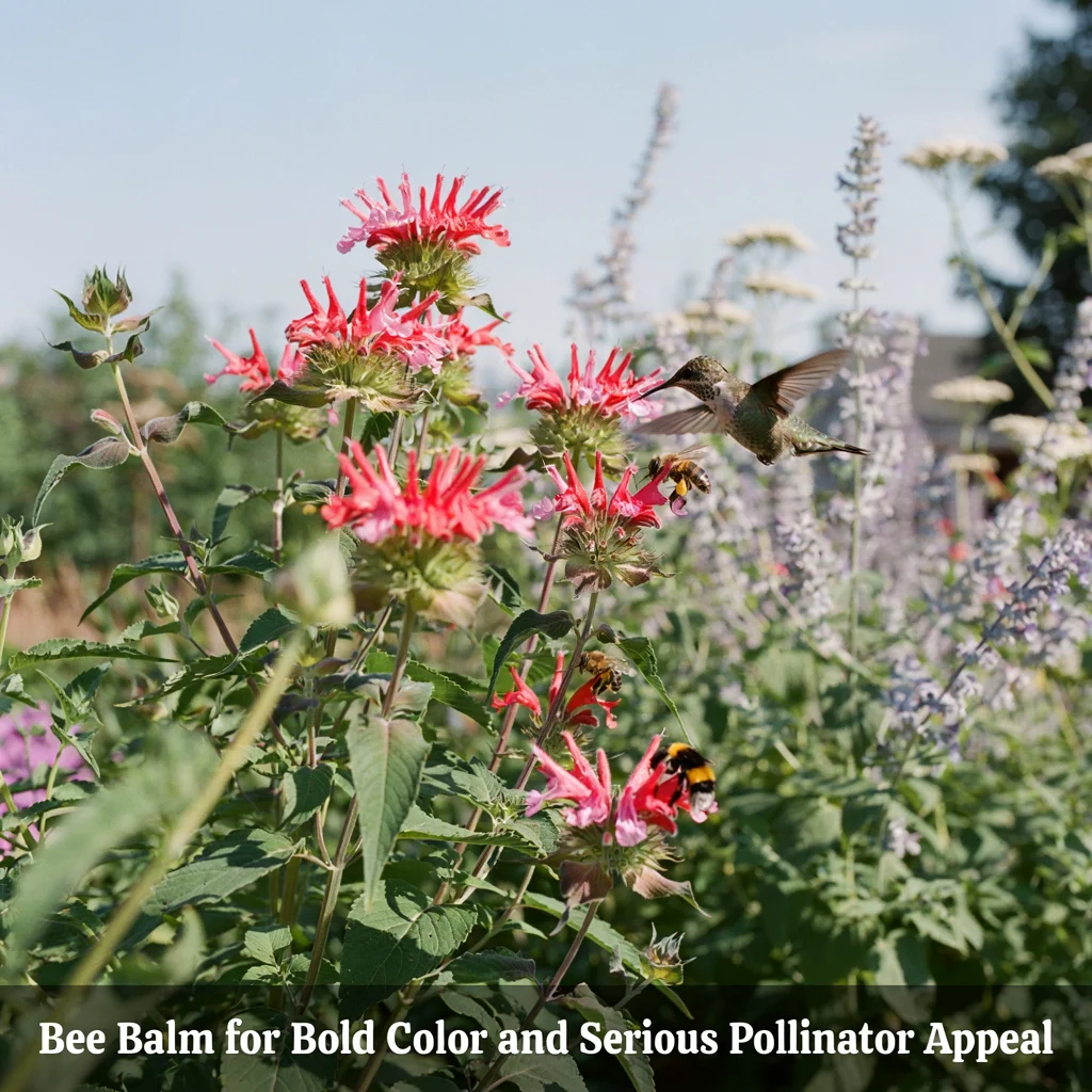 Bee Balm for Bold Color and Serious Pollinator Appeal