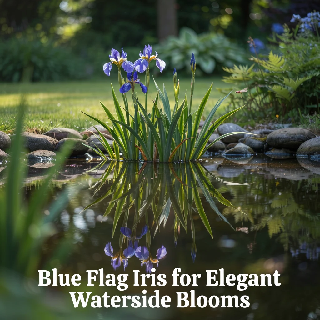 Blue Flag Iris for Elegant Waterside Blooms