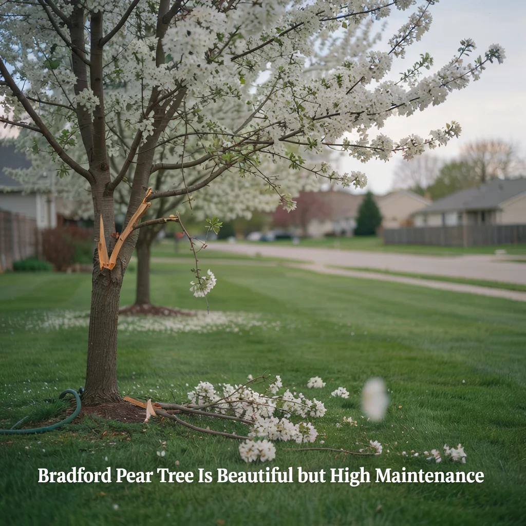 Bradford Pear Tree Is Beautiful but High Maintenance