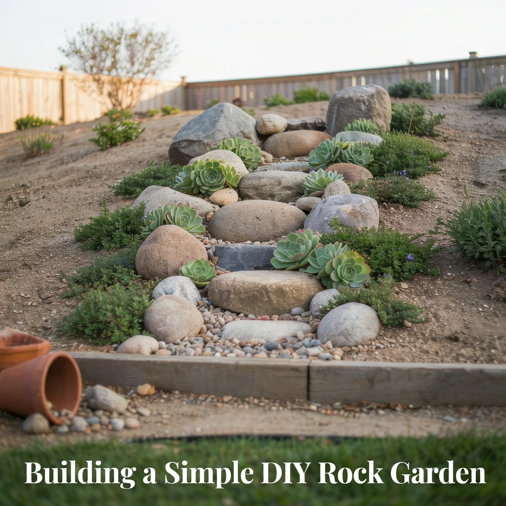 Building a Simple DIY Rock Garden
