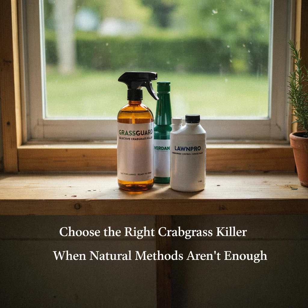 Choose the Right Crabgrass Killer When Natural Methods Aren't Enough