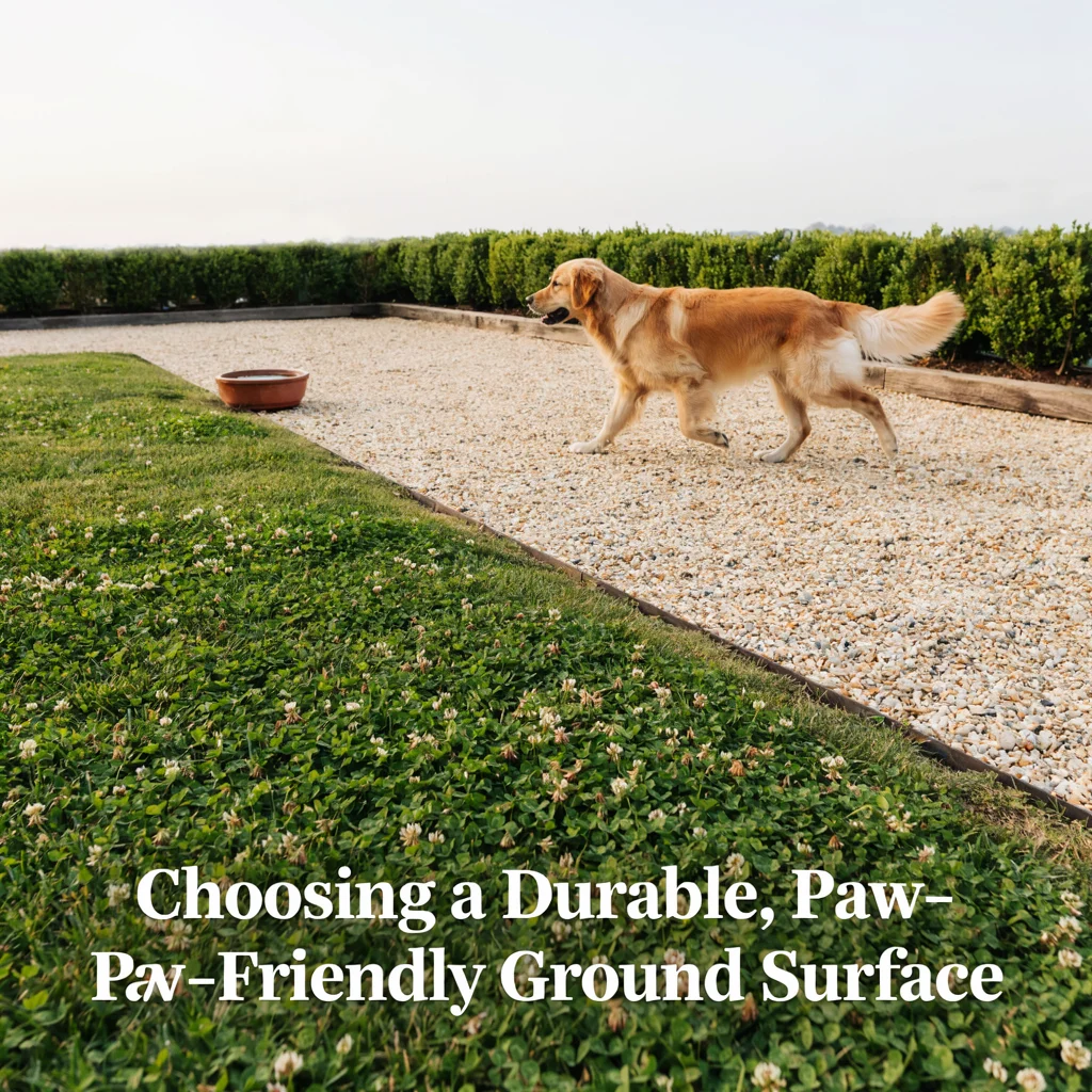 Choosing a Durable, Paw-Friendly Ground Surface