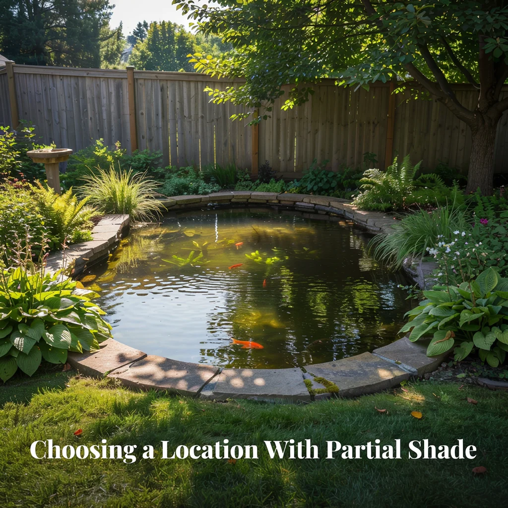 Choosing a Location With Partial Shade