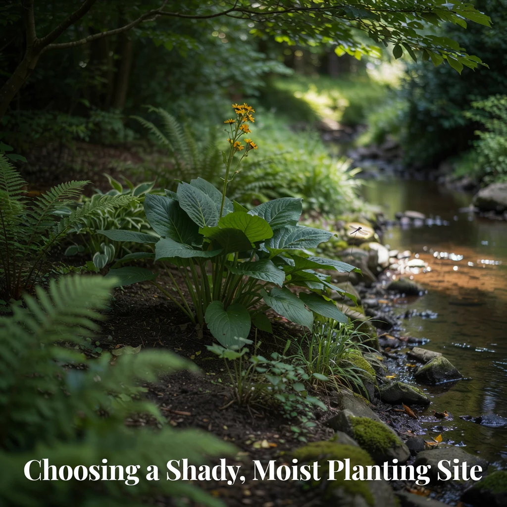 Choosing a Shady, Moist Planting Site