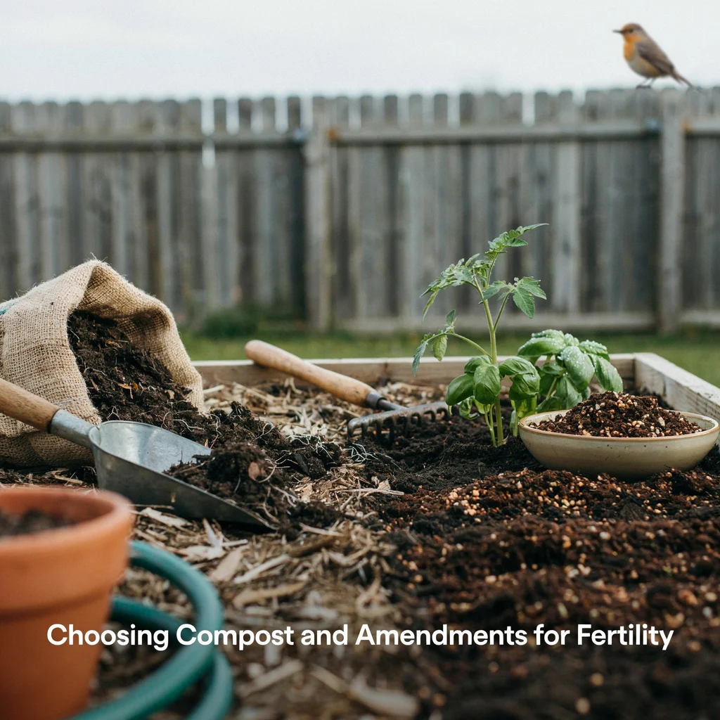 Choosing Compost and Amendments for Fertility
