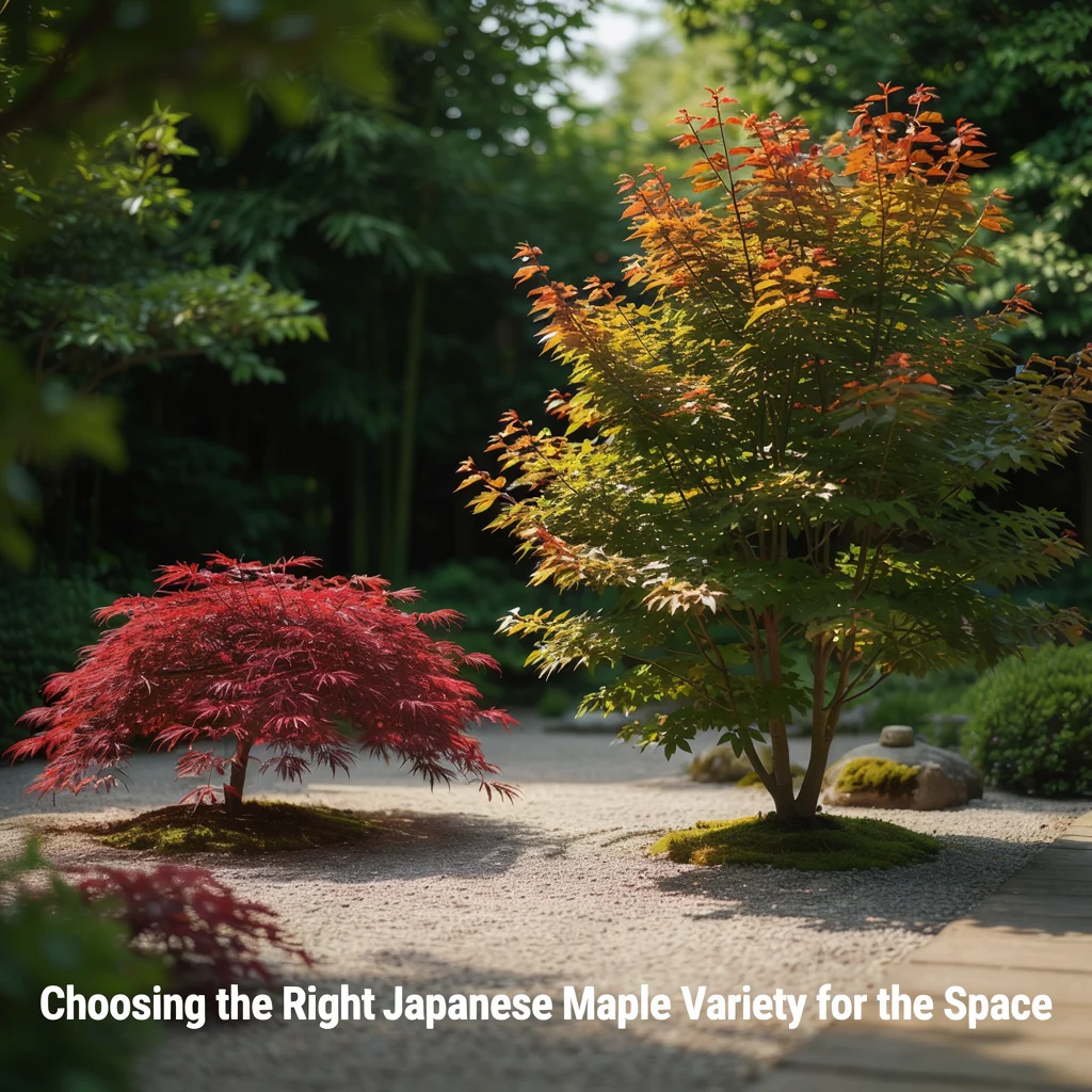 Choosing the Right Japanese Maple Variety for the Space