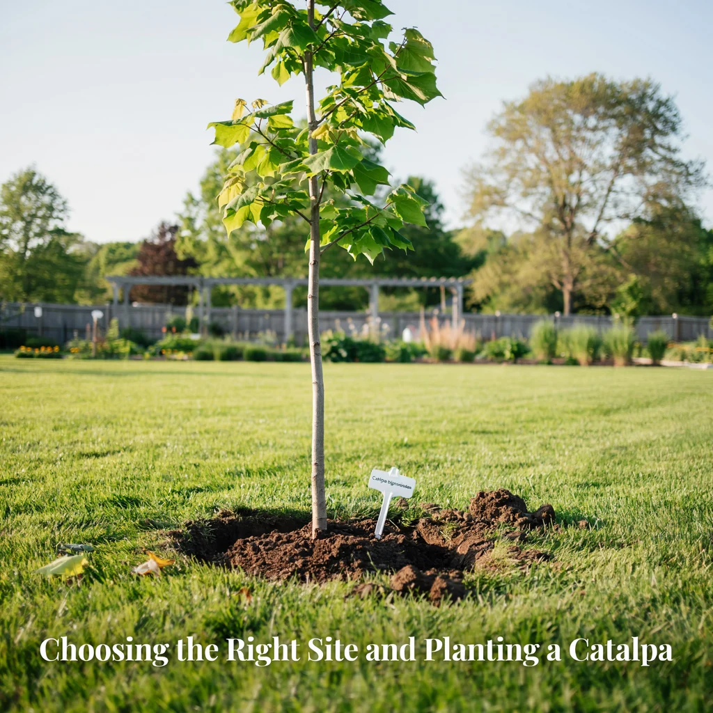 Choosing the Right Site and Planting a Catalpa