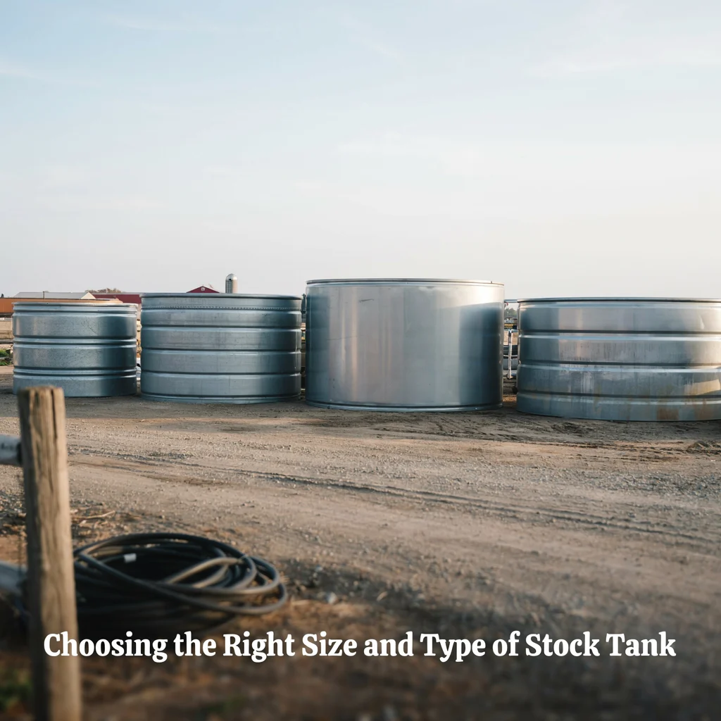 Choosing the Right Size and Type of Stock Tank