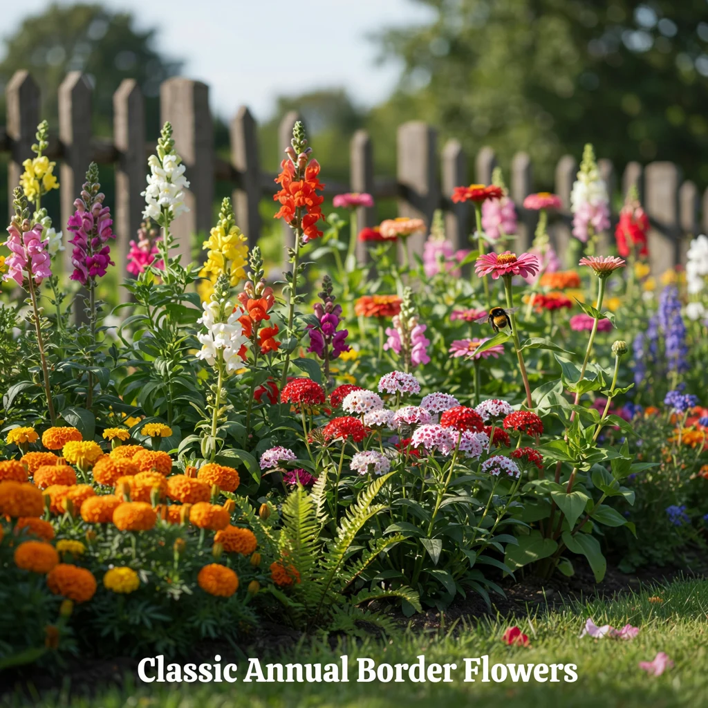 Classic Annual Border Flowers