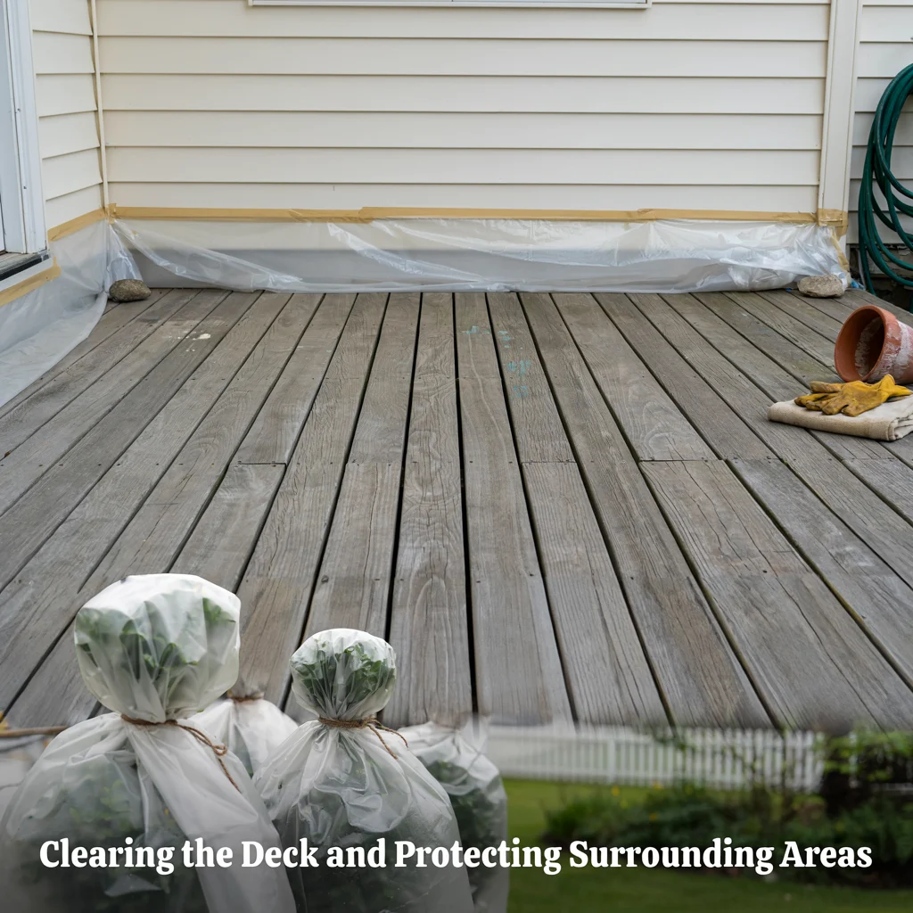 Clearing the Deck and Protecting Surrounding Areas