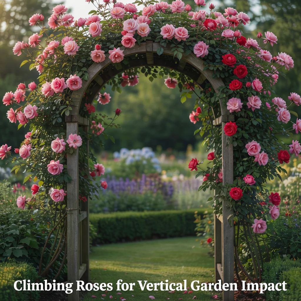 Climbing Roses for Vertical Garden Impact