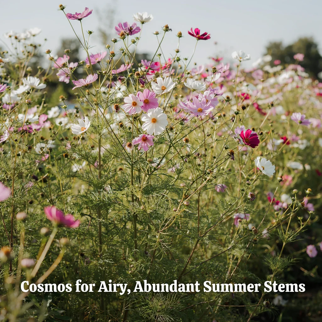 Cosmos for Airy, Abundant Summer Stems