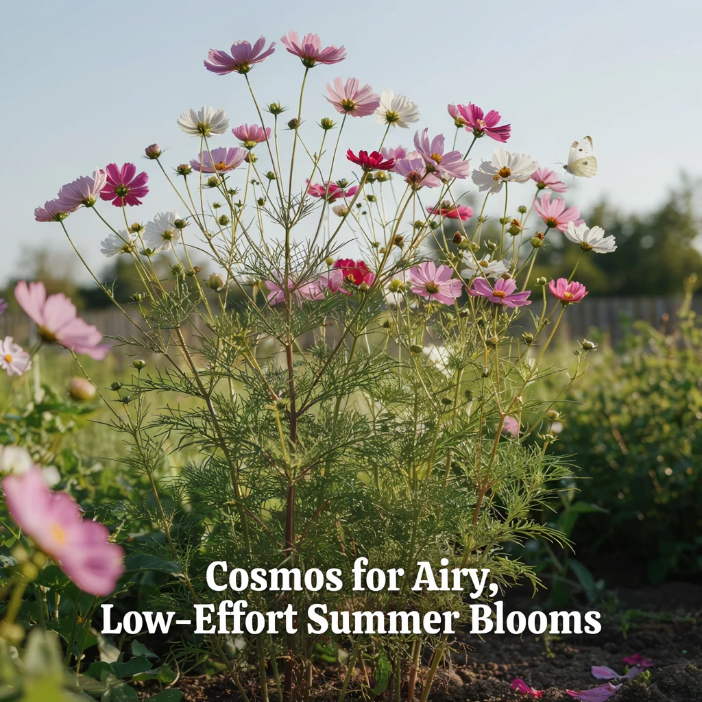 Cosmos for Airy, Low-Effort Summer Blooms