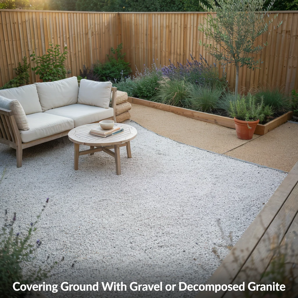 Covering Ground With Gravel or Decomposed Granite