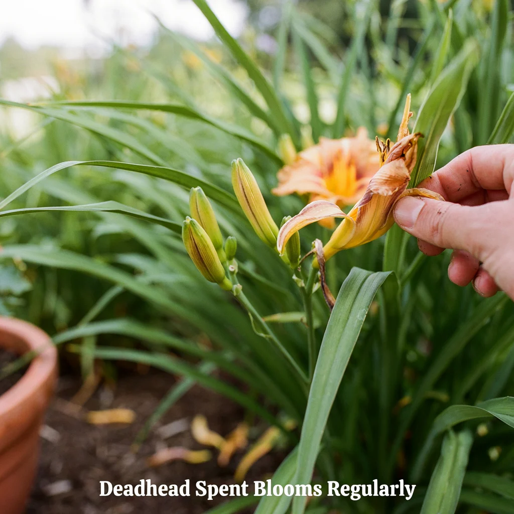 Deadhead Spent Blooms Regularly