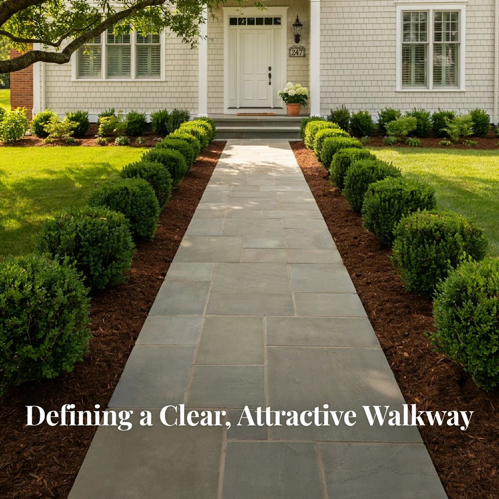 Defining a Clear, Attractive Walkway
