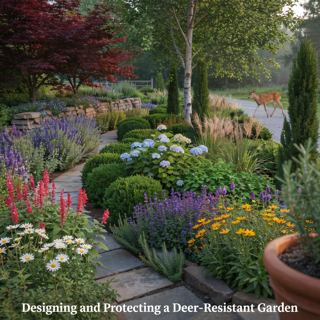 Designing and Protecting a Deer-Resistant Garden