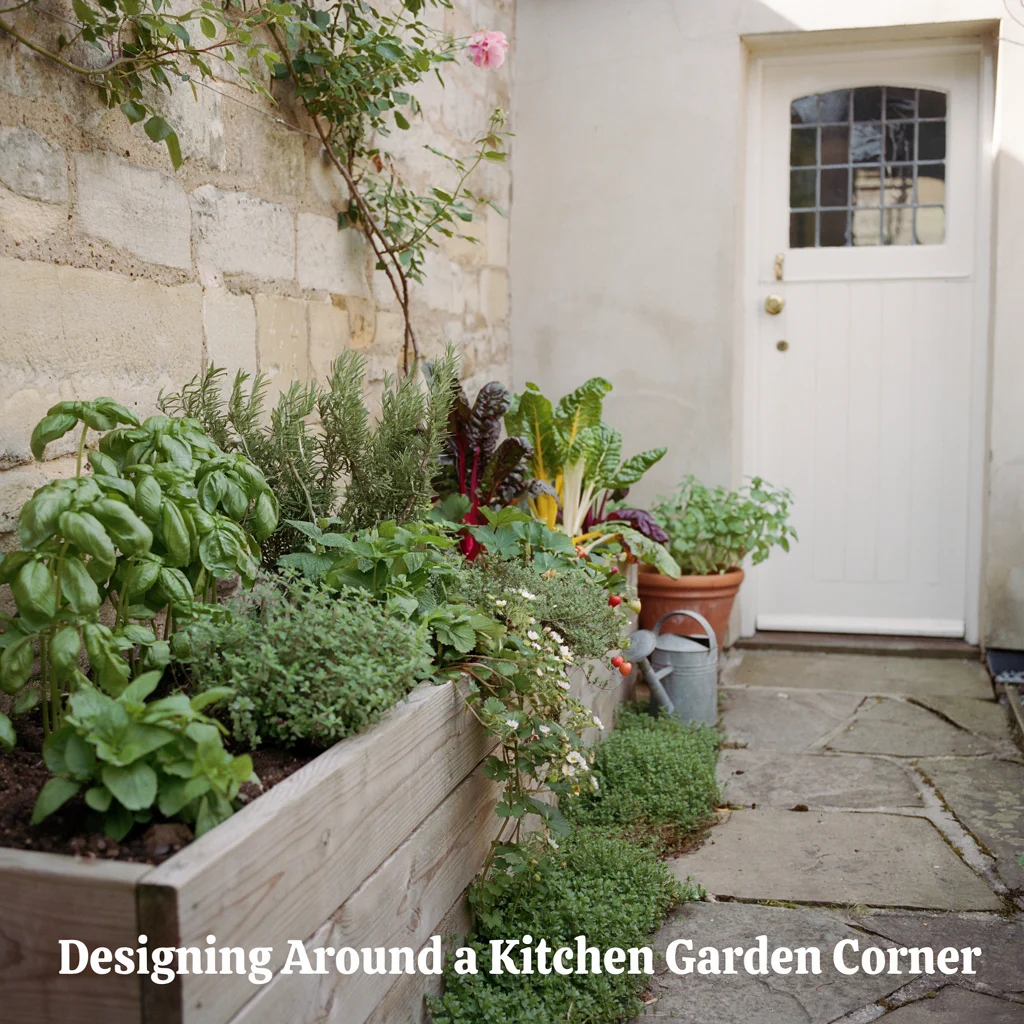Designing Around a Kitchen Garden Corner