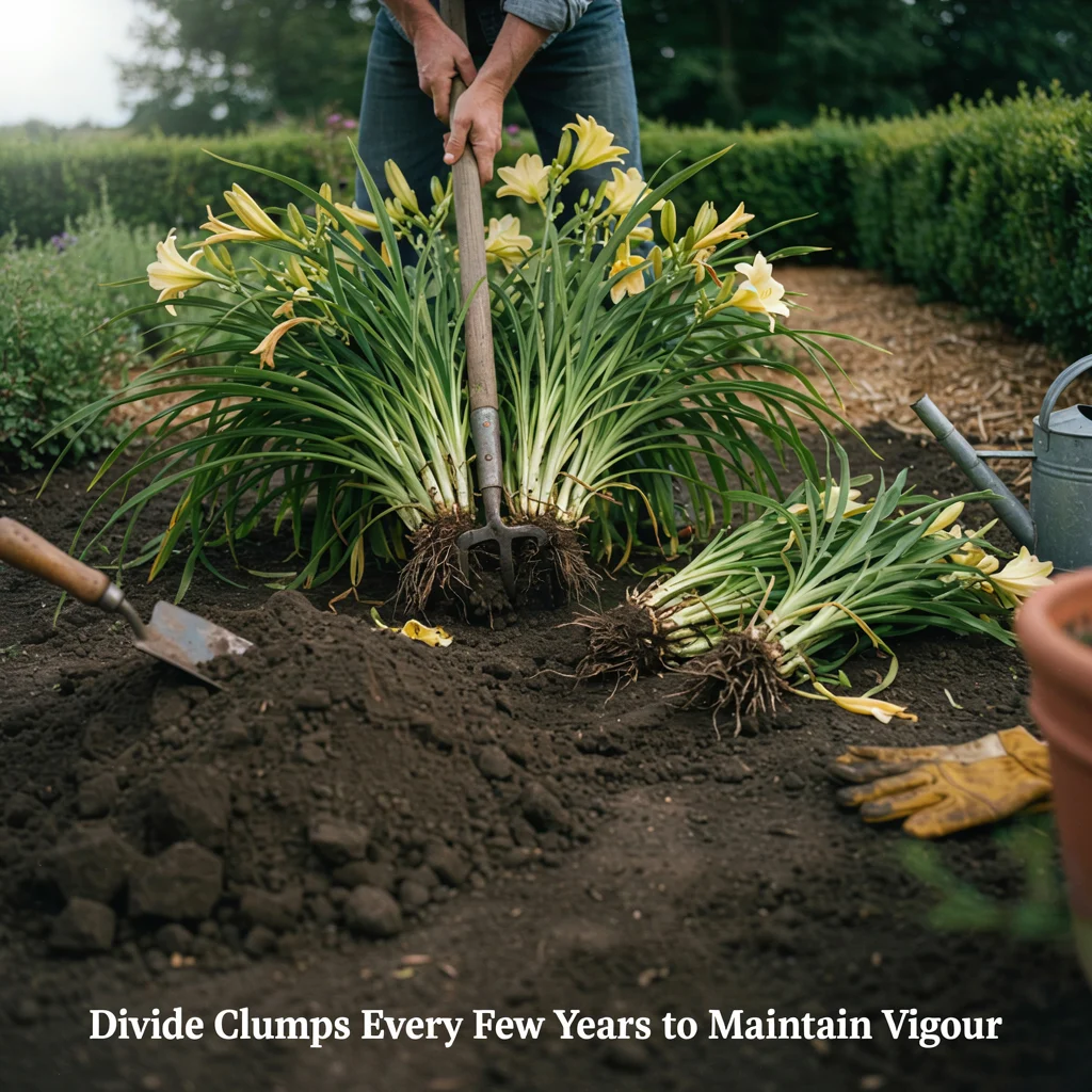 Divide Clumps Every Few Years to Maintain Vigour