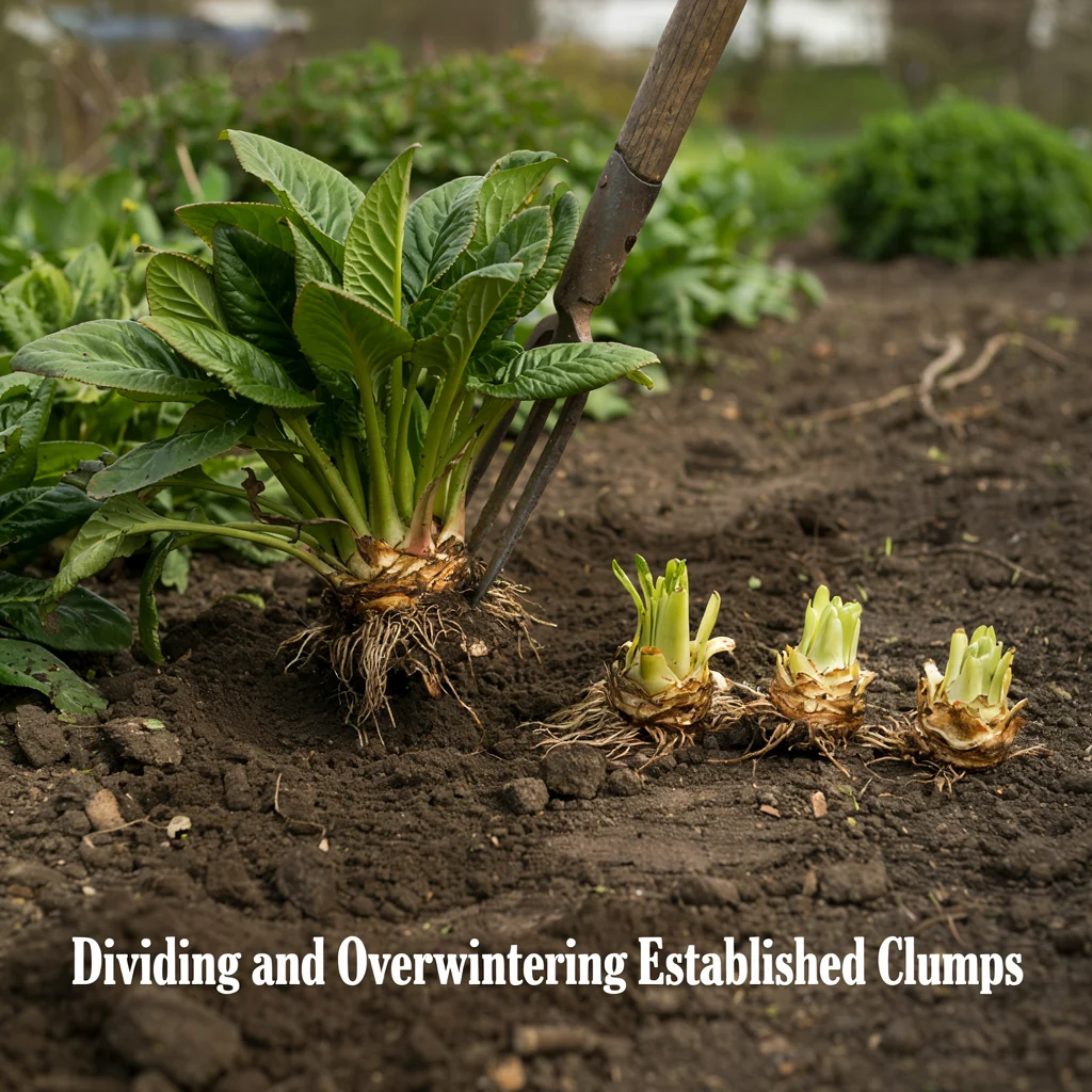 Dividing and Overwintering Established Clumps