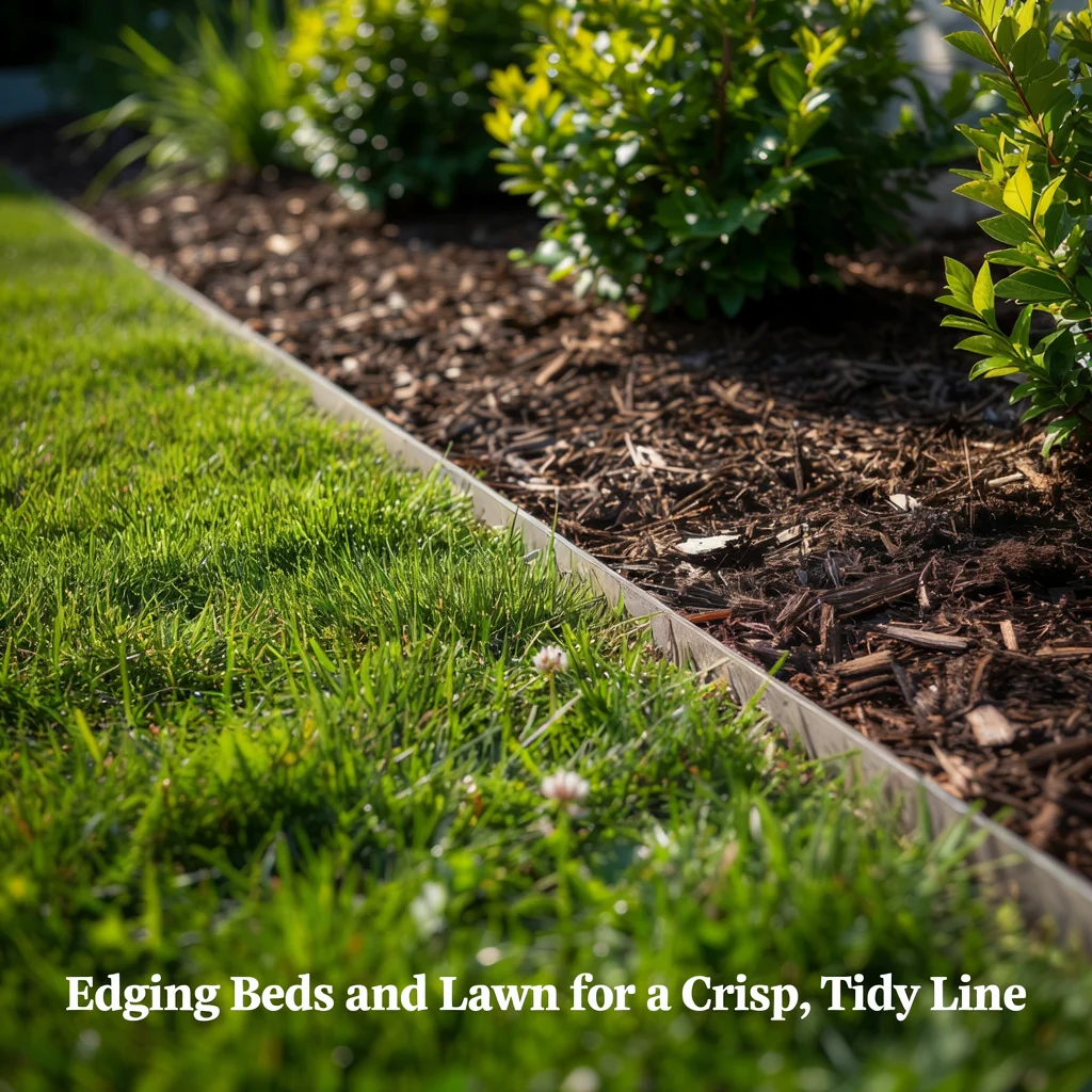 Edging Beds and Lawn for a Crisp, Tidy Line