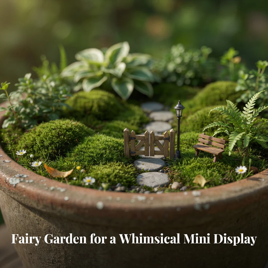 Fairy Garden for a Whimsical Mini Display
