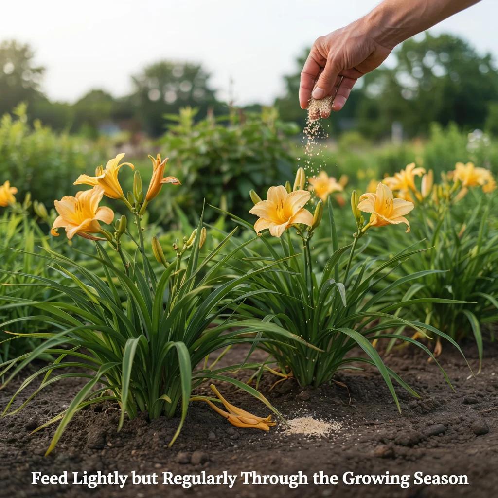 Feed Lightly but Regularly Through the Growing Season