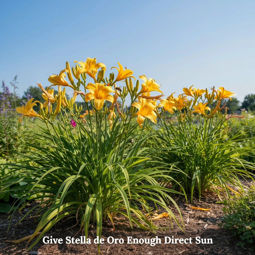 Give Stella de Oro Enough Direct Sun