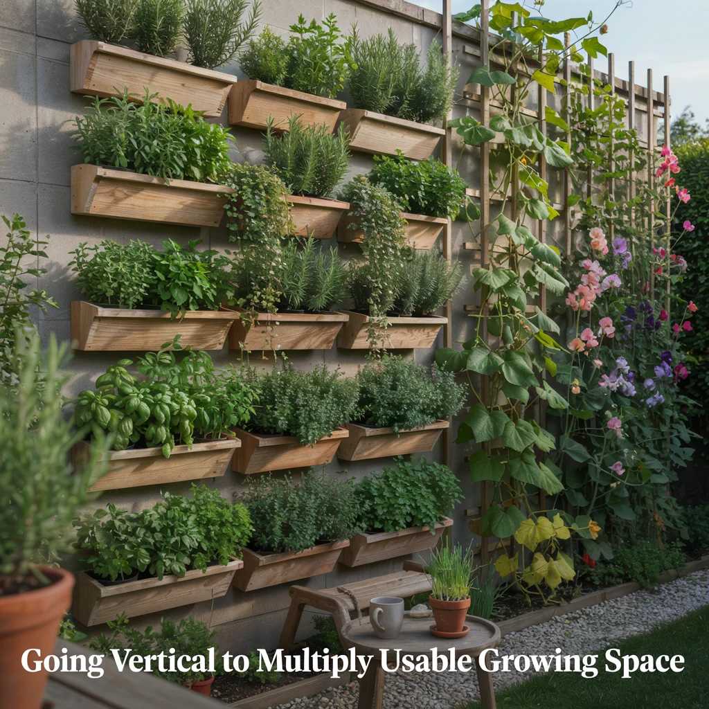 Going Vertical to Multiply Usable Growing Space