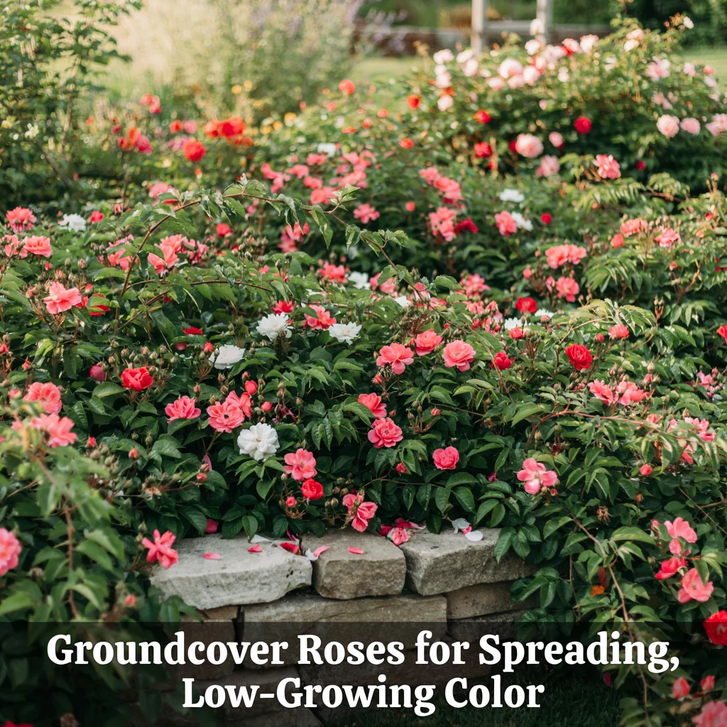Groundcover Roses for Spreading, Low-Growing Color