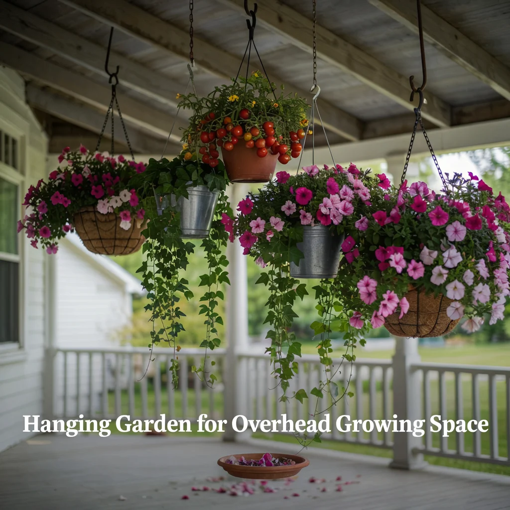 Hanging Garden for Overhead Growing Space