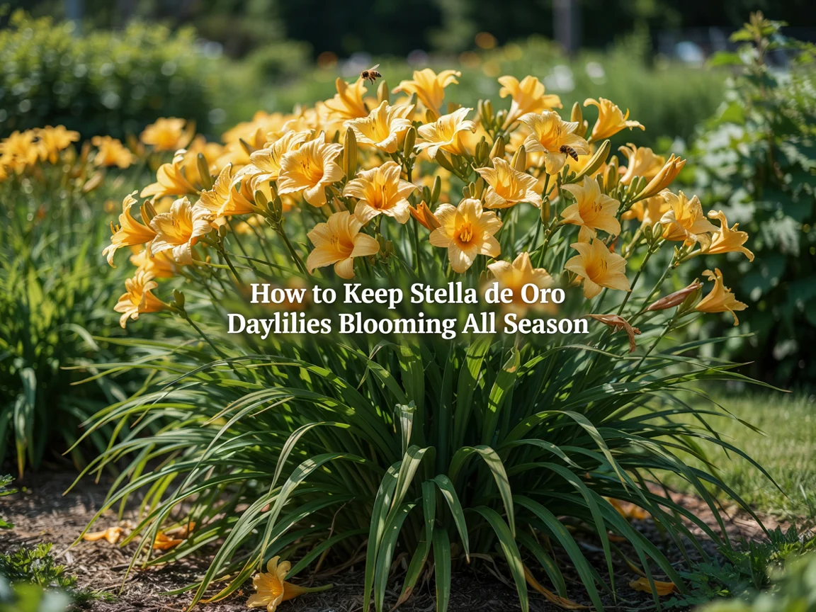 How to Keep Stella de Oro Daylilies Blooming All Season