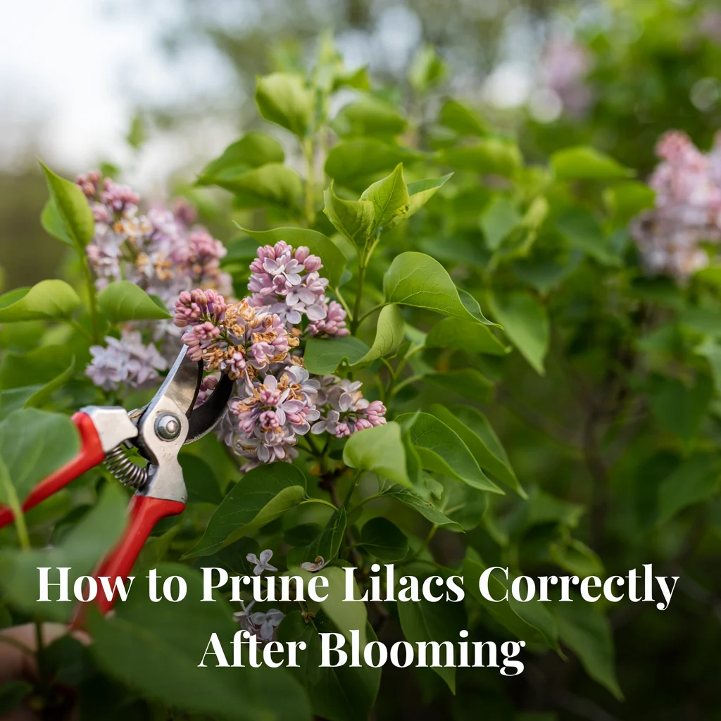 How to Prune Lilacs Correctly After Blooming