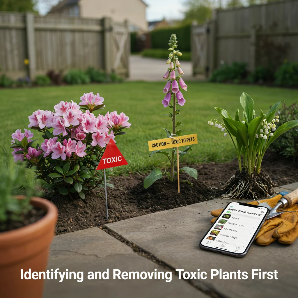 Identifying and Removing Toxic Plants First