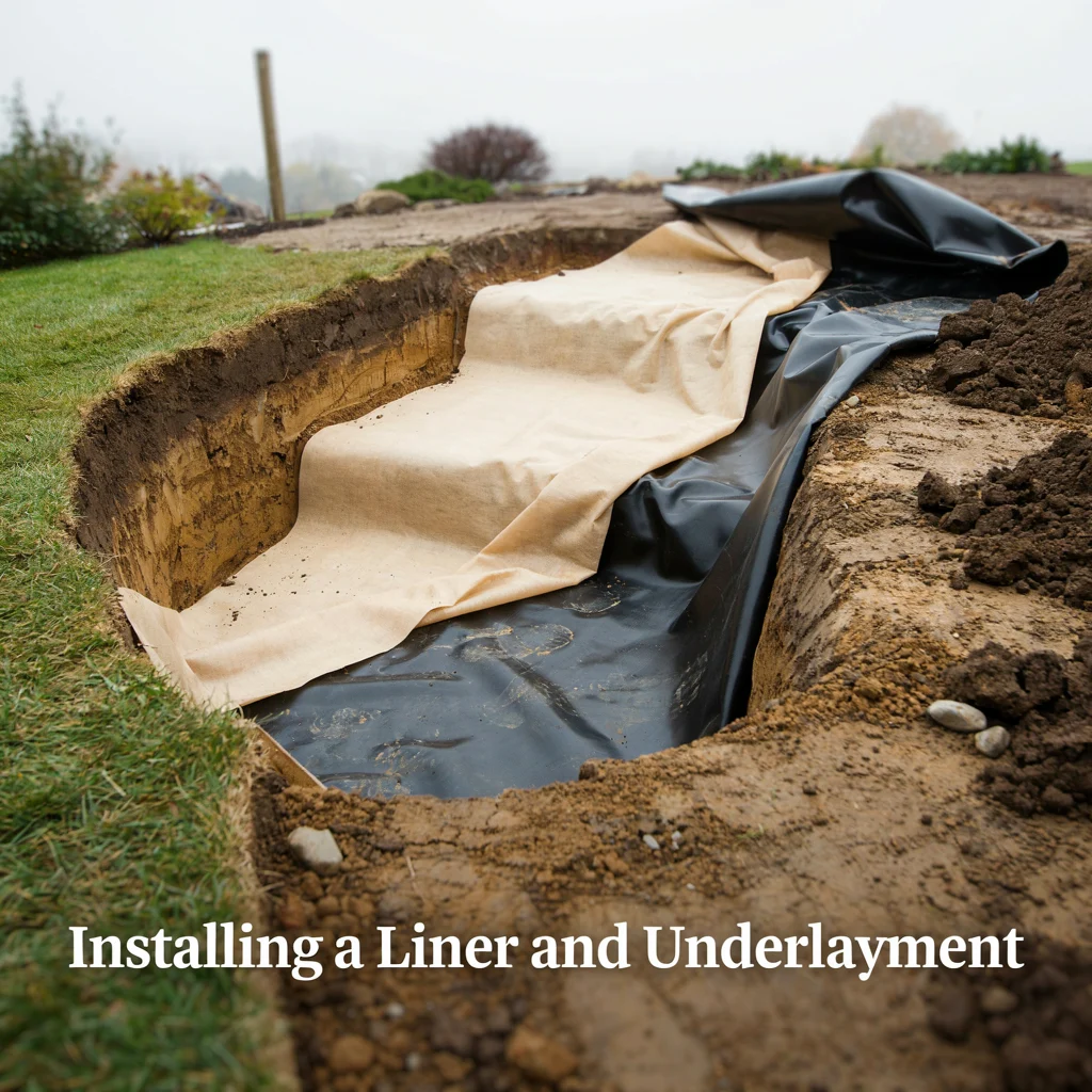 Installing a Liner and Underlayment