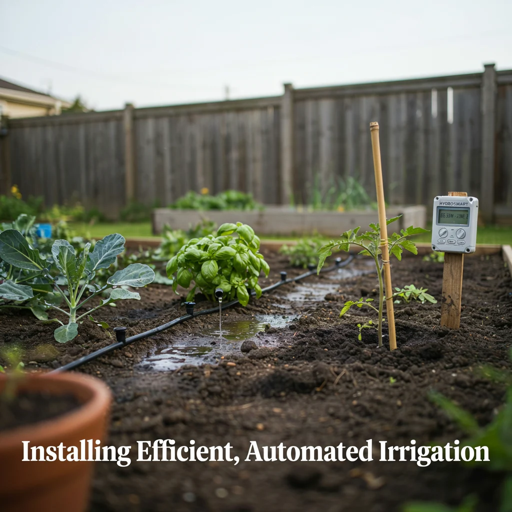 Installing Efficient, Automated Irrigation