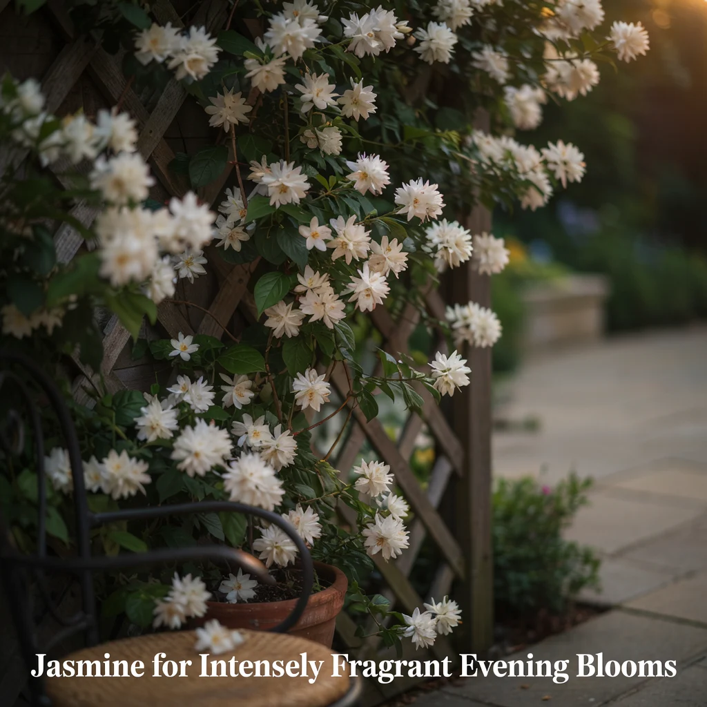Jasmine for Intensely Fragrant Evening Blooms