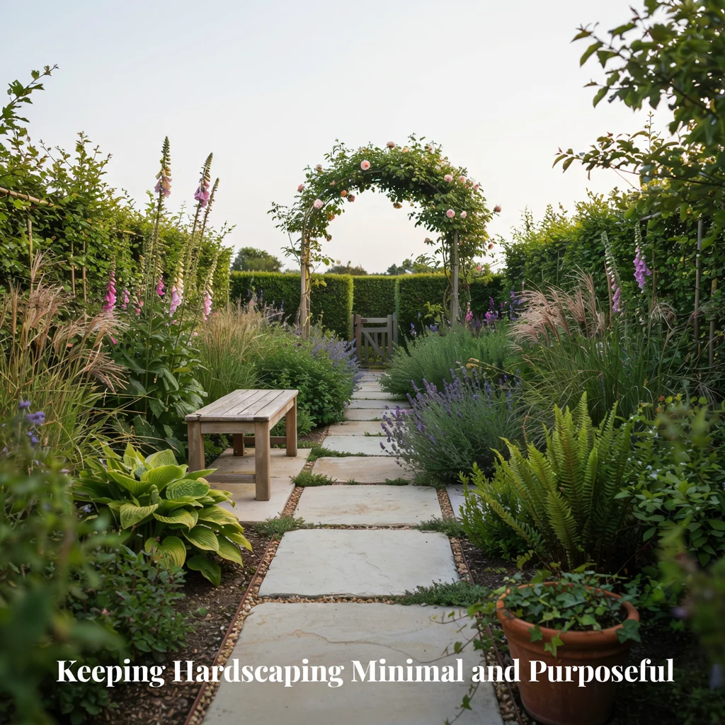 Keeping Hardscaping Minimal and Purposeful