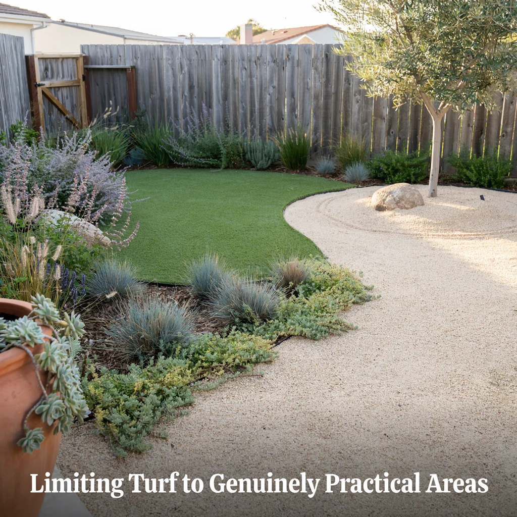 Limiting Turf to Genuinely Practical Areas