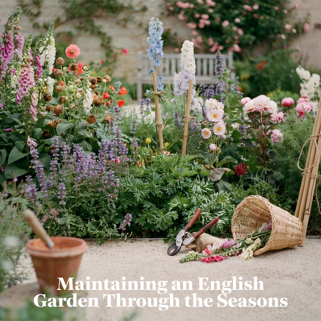 Maintaining an English Garden Through the Seasons