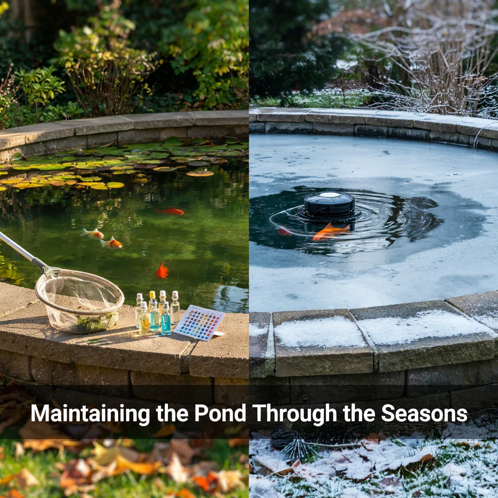 Maintaining the Pond Through the Seasons