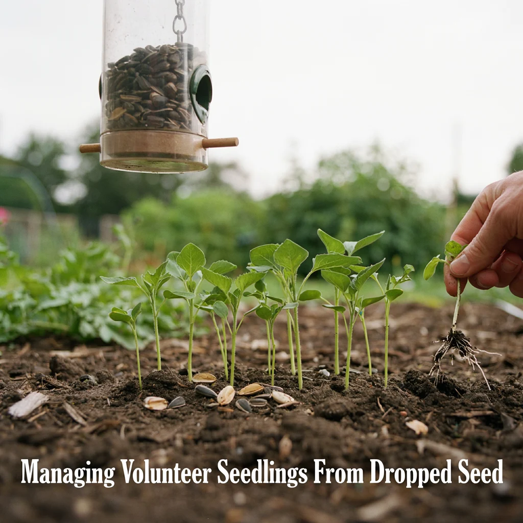 Managing Volunteer Seedlings From Dropped Seed