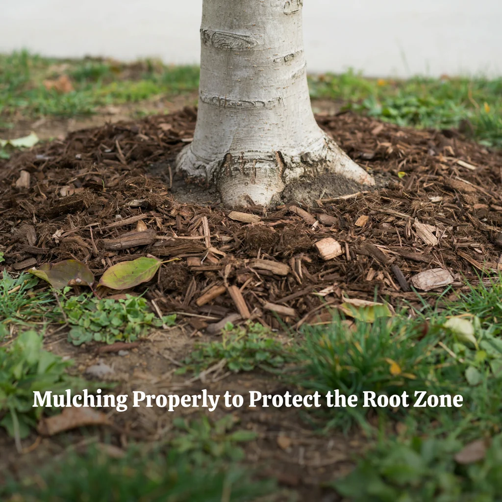 Mulching Properly to Protect the Root Zone