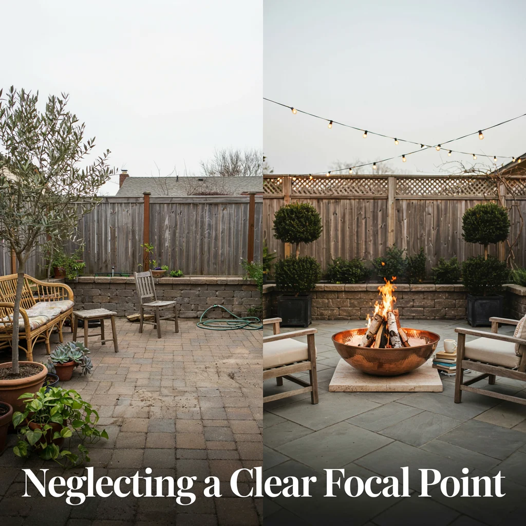Neglecting a Clear Focal Point