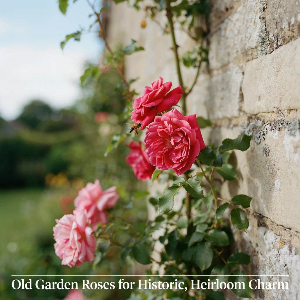 Old Garden Roses for Historic, Heirloom Charm