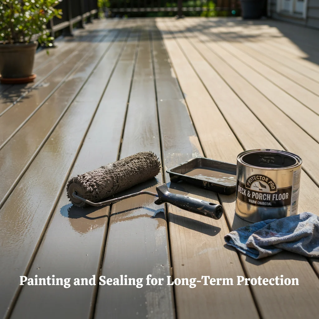 Painting and Sealing for Long-Term Protection