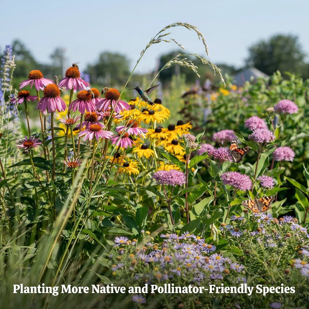 Planting More Native and Pollinator-Friendly Species