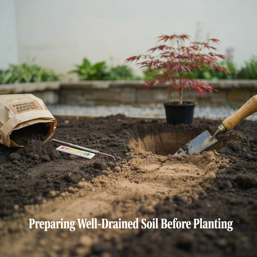 Preparing Well-Drained Soil Before Planting