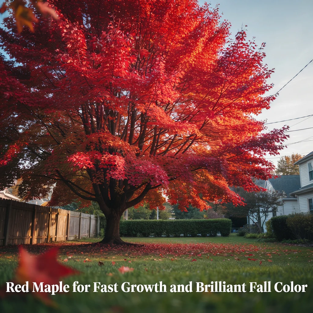 Red Maple for Fast Growth and Brilliant Fall Color