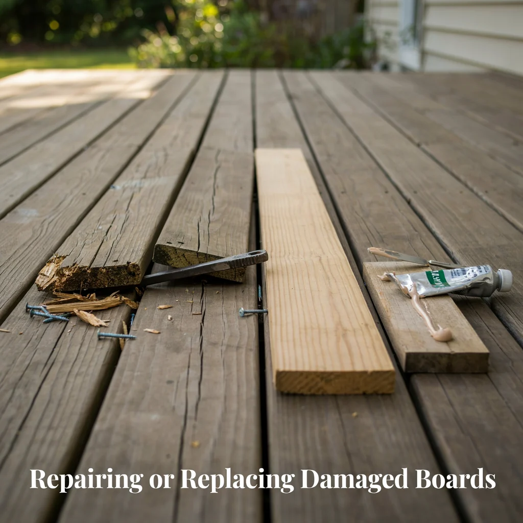 Repairing or Replacing Damaged Boards